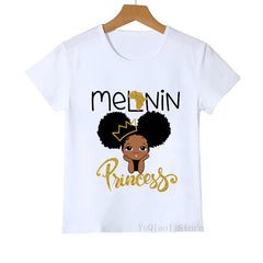 Children's T-Shirts White Summer Top - Otaj Gifts